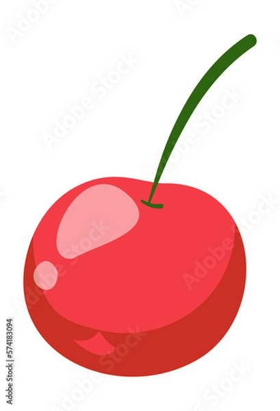 Fototapeta Cherry doodle vector