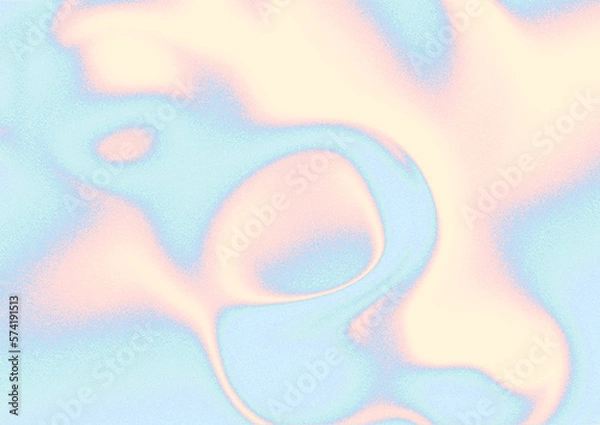 Obraz 美しい曲線のグラデーション背景素材