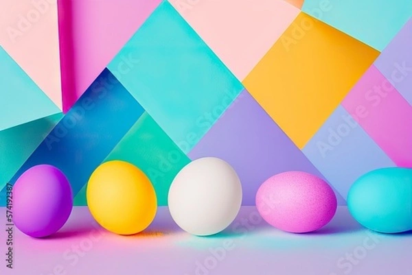 Obraz colorful easter eggs