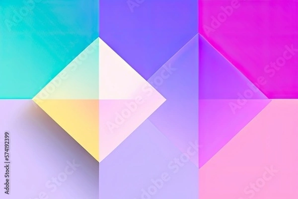 Obraz abstract geometric background