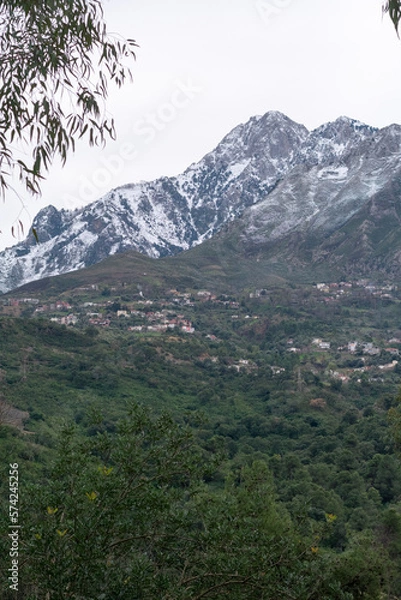 Obraz Adrar Amellal in the Babor Mountains, Bejaia, Algeria