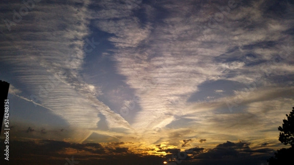 Obraz 夕空-潮見台-20191030-36