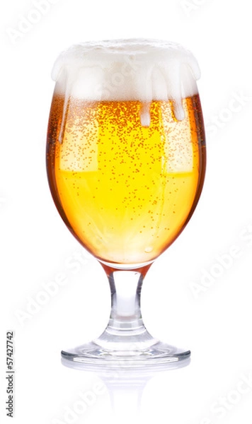 Obraz goblet with fresh beer