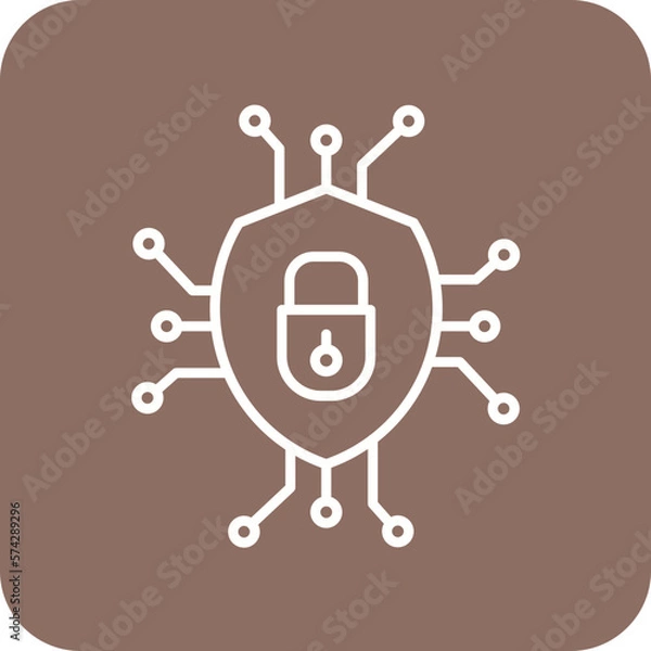 Fototapeta Data Security Icon