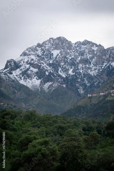 Obraz Adrar Amellal in the Babor Mountains, Bejaia, Algeria