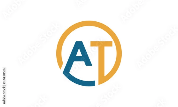 Obraz at, monokrom, blue, gold, cicle