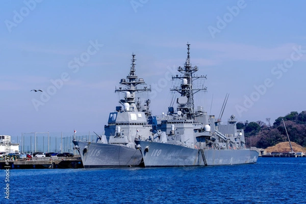 Obraz 長浦港の風景