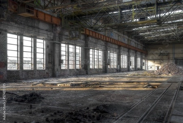 Obraz Abandoned shed