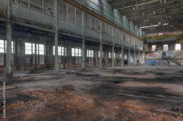 Fototapeta Industrie Architektur