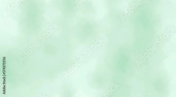 Obraz Abstract pastel light green background, elegant gradient