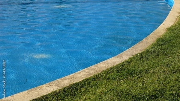 Obraz pool beach background with grass