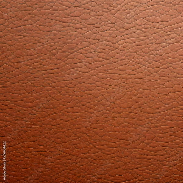 Obraz Brown Leather Texture Background created with Generative AI technology