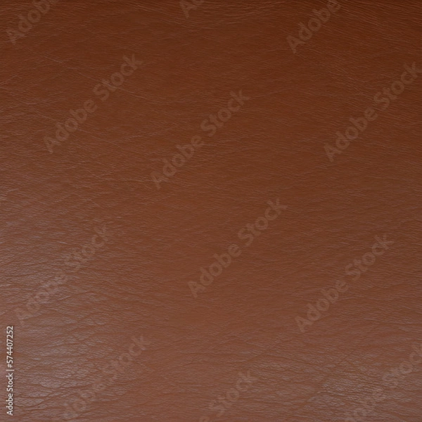 Obraz Brown Leather Texture Background created with Generative AI technology