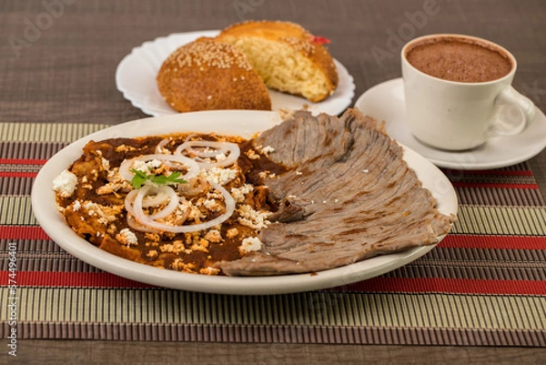 Obraz Carne con enchiladas