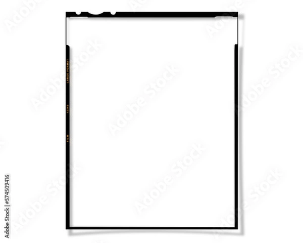 Fototapeta 大判フィルムのフレームテンプレート
