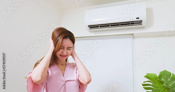 Fototapeta air conditioner has noise