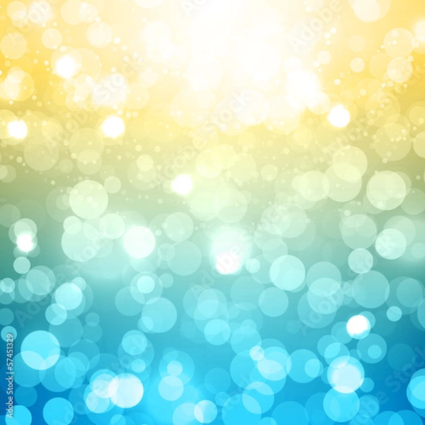 Obraz Blurred Festive Vector Background