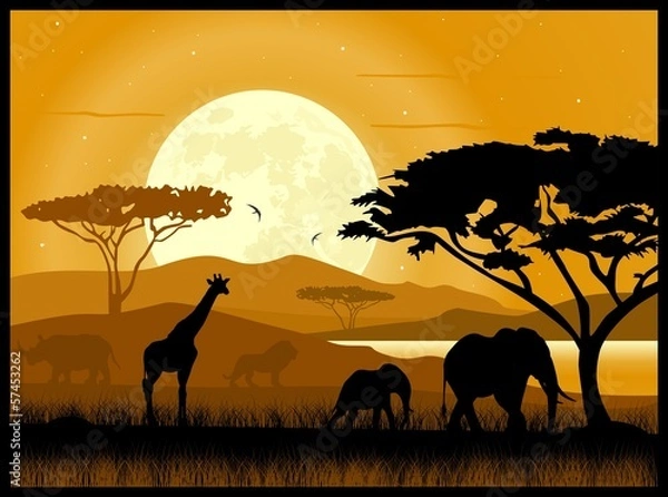 Obraz African savannah