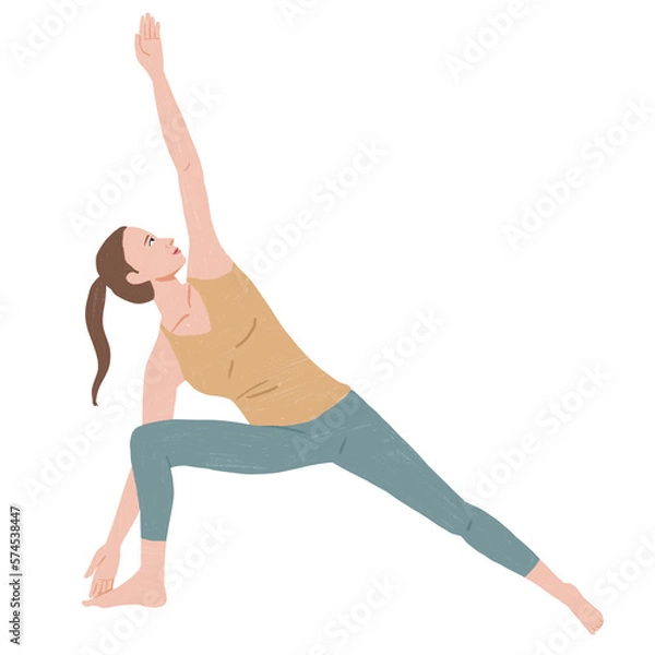 Fototapeta 비크람 요가