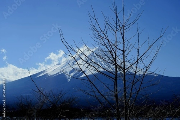 Obraz sunset in the mountains