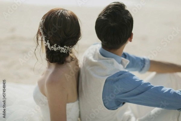 Obraz happy Wedding Photo