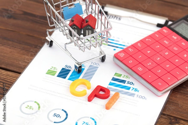 Obraz CPI driven by real estate prices