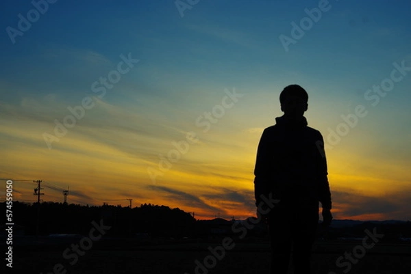 Fototapeta シルエット