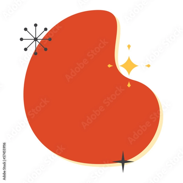 Obraz Retro Frame Text Box