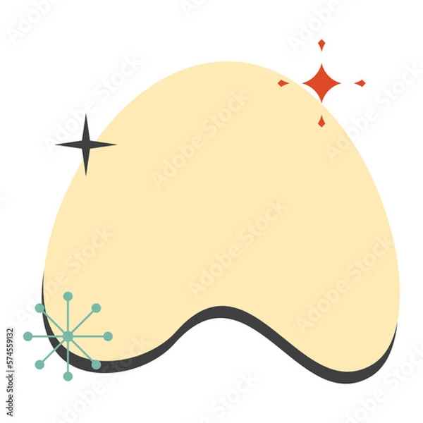 Obraz Retro Frame Text Box