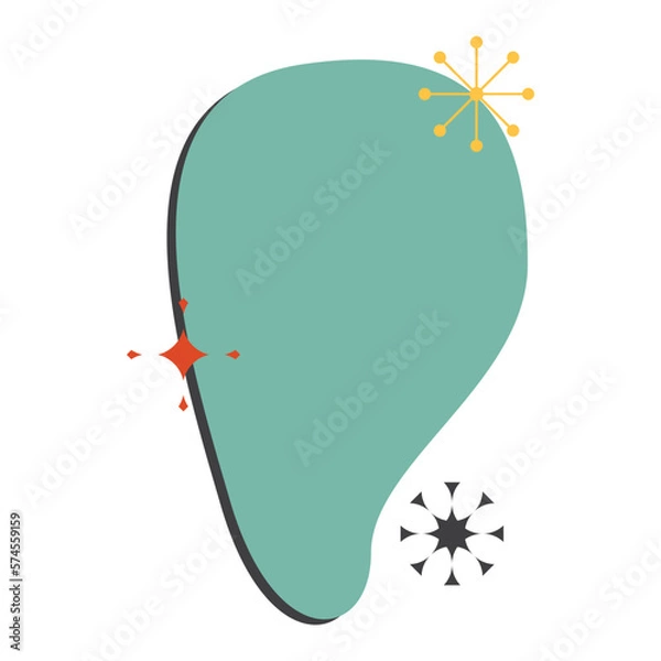 Obraz Retro Frame Text Box