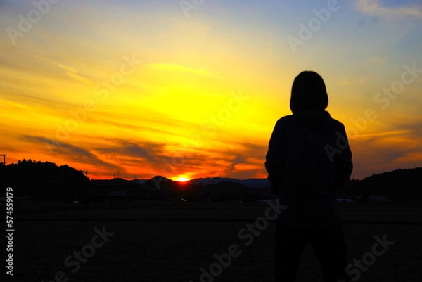 Fototapeta シルエット