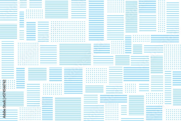 Fototapeta 青い四角形の模様