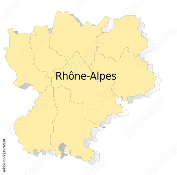 Obraz rhone alpes