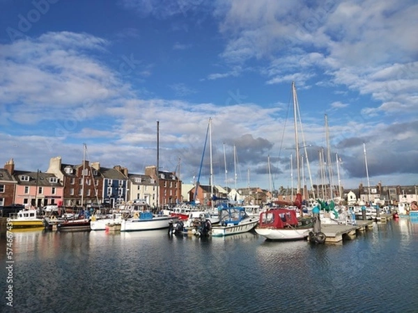 Obraz Arbroath Harbour, Angus Scotland