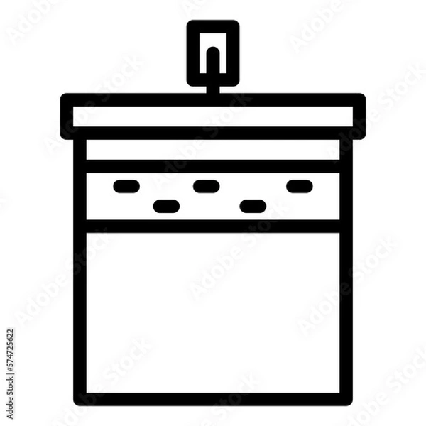 Obraz Ales beer line icon