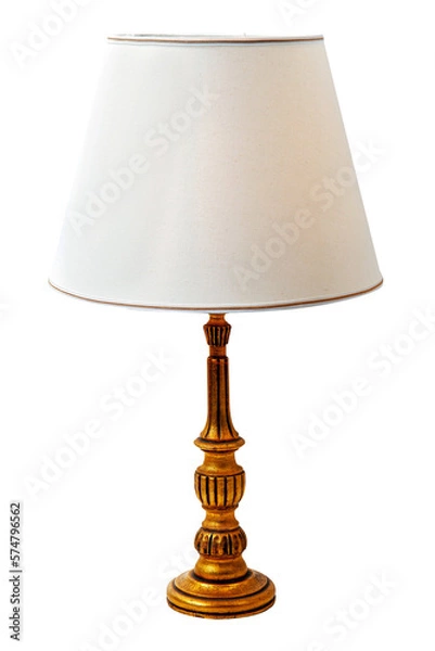 Obraz old table lamp