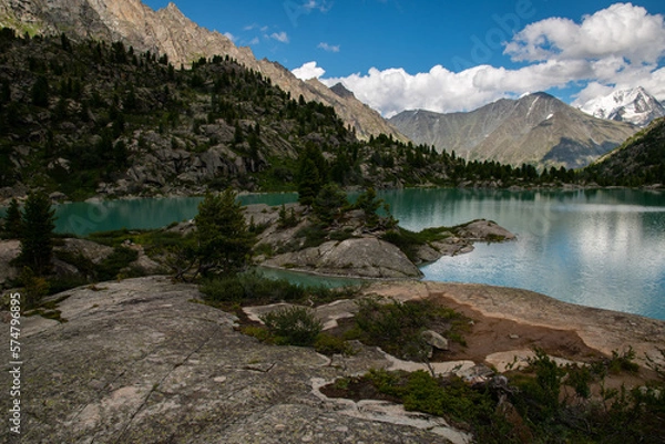 Obraz lake in the mountains