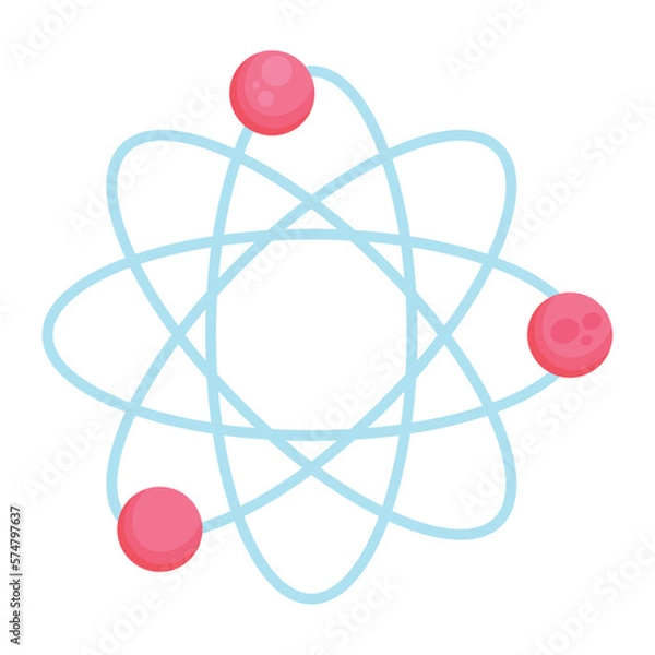 Obraz atom molecule particle