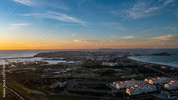 Obraz Por do sol Peniche