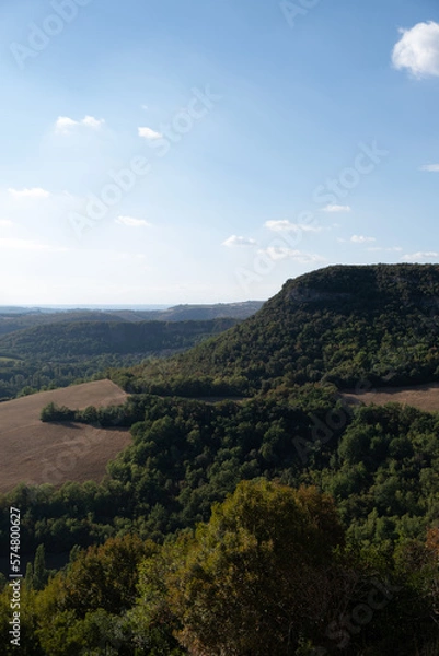 Fototapeta landscape with mountains