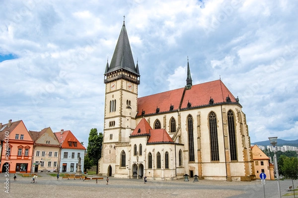 Obraz Bardejov church, Slovakia