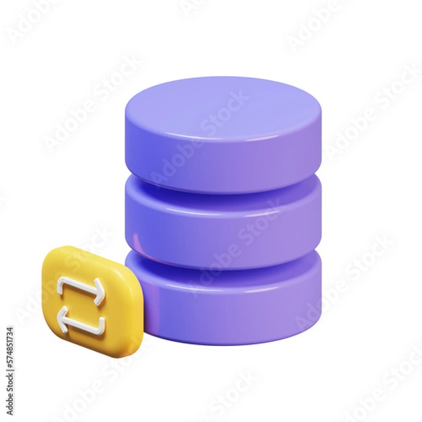 Obraz Managemenet document in 3d render style