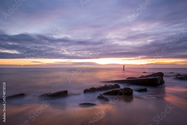 Obraz sunset over the sea