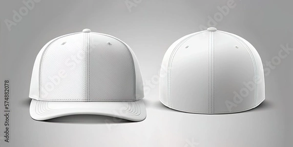 Obraz Empty white hat, a blank template for design