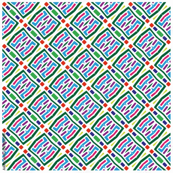 Fototapeta Diagonal pattern.Repeat decorative design.Abstract texture for textile, fabric, wallpaper, wrapping paper.