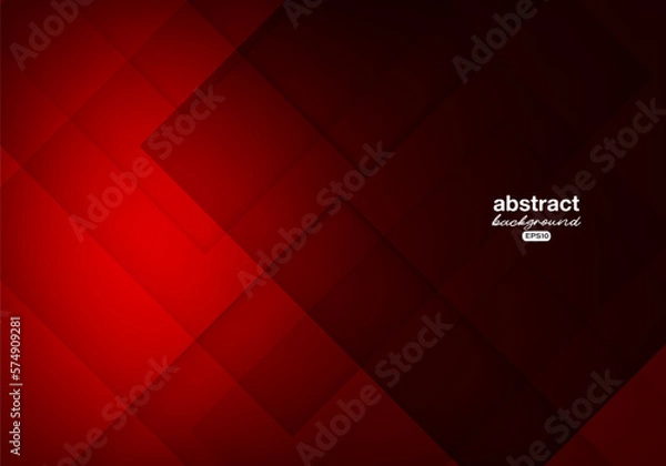 Fototapeta diamond square gradient red science valentine theme background for advertisement banner,brochure,website landingpage, notebook cover vector eps.