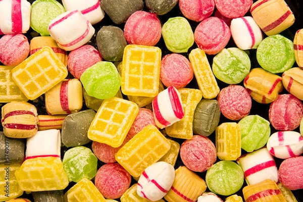 Obraz Colorful dutch candy