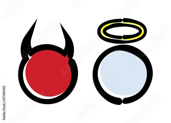 Obraz Angel and Demon