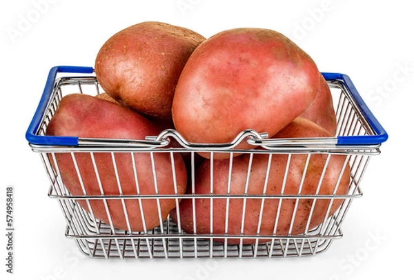 Obraz Potato in a basket