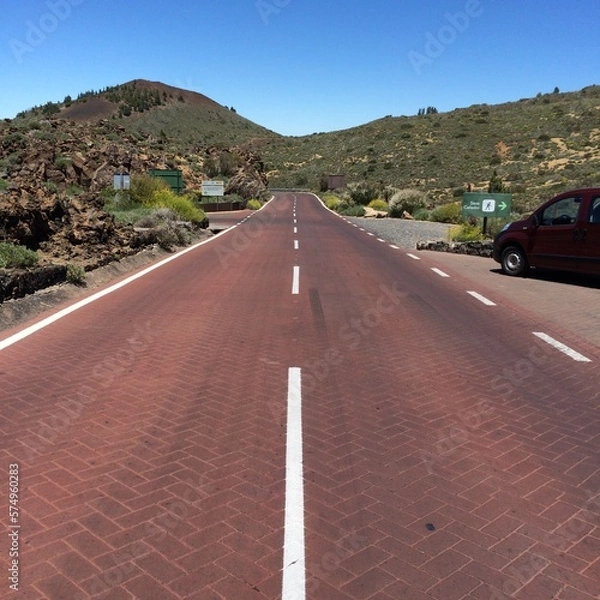 Obraz road in the mountains